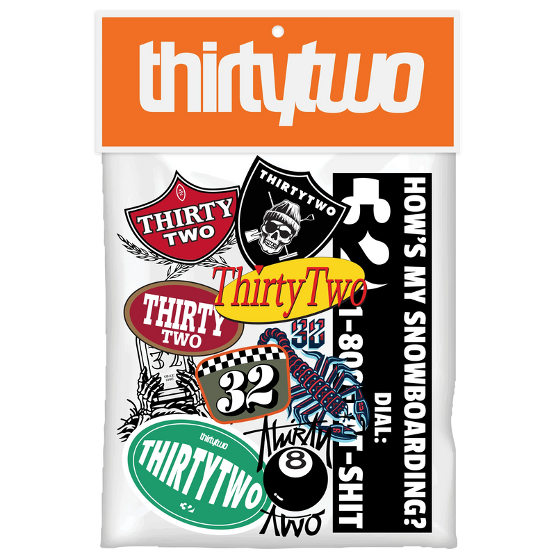 32 ASSORTED STICKER PACK