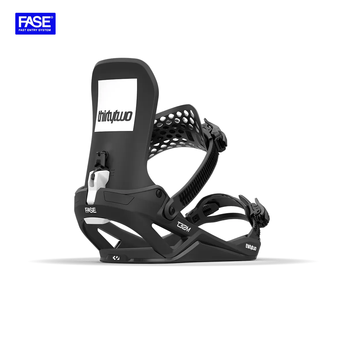 スノーボード THIRTY TWO T32M FASE BLACK T26BNUFASBK T32M Fase® Snowboard Binding