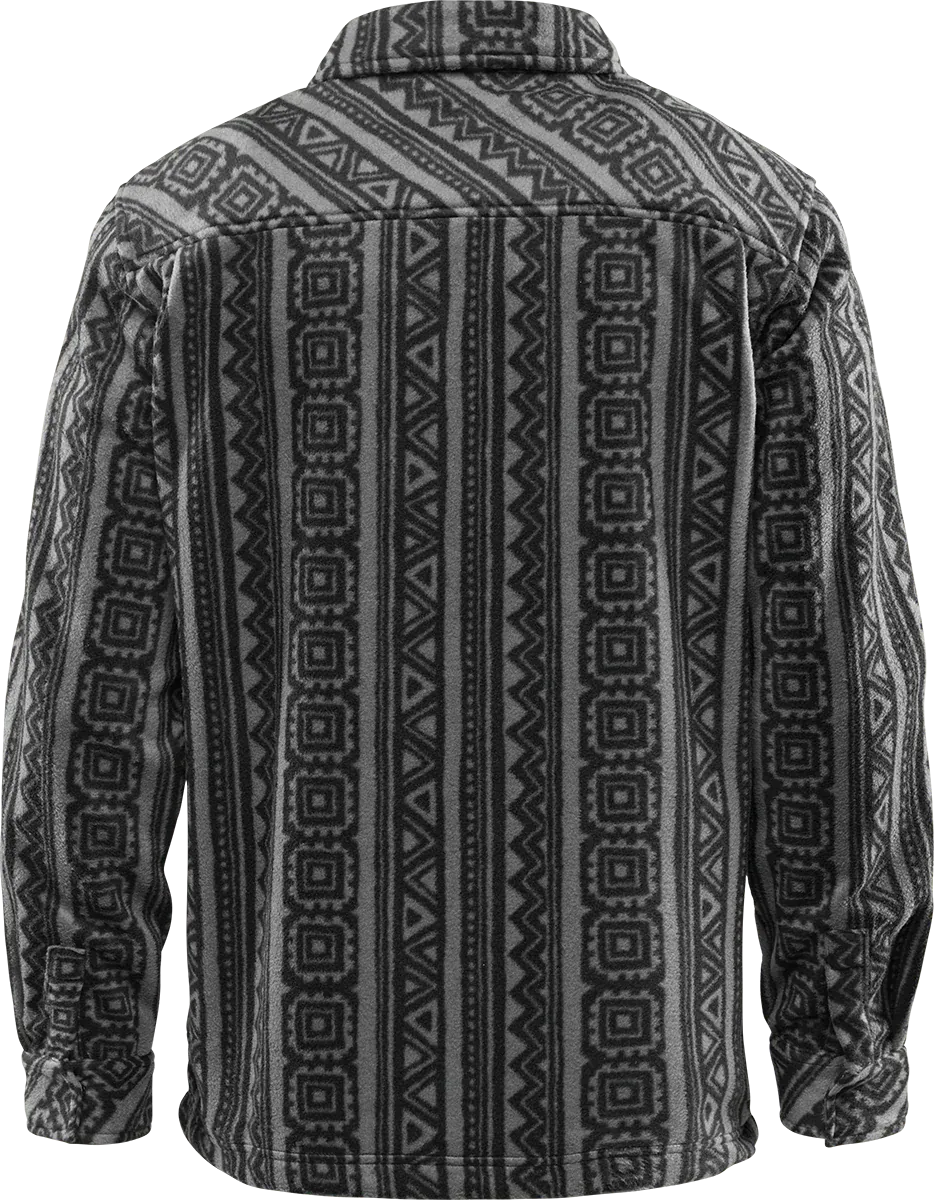 MEN'S REST STOP ZIP UP X GRENIER SHIRT Novelty Fleece ThirtyTwo Rider Driven Snowboarding Snow Premium