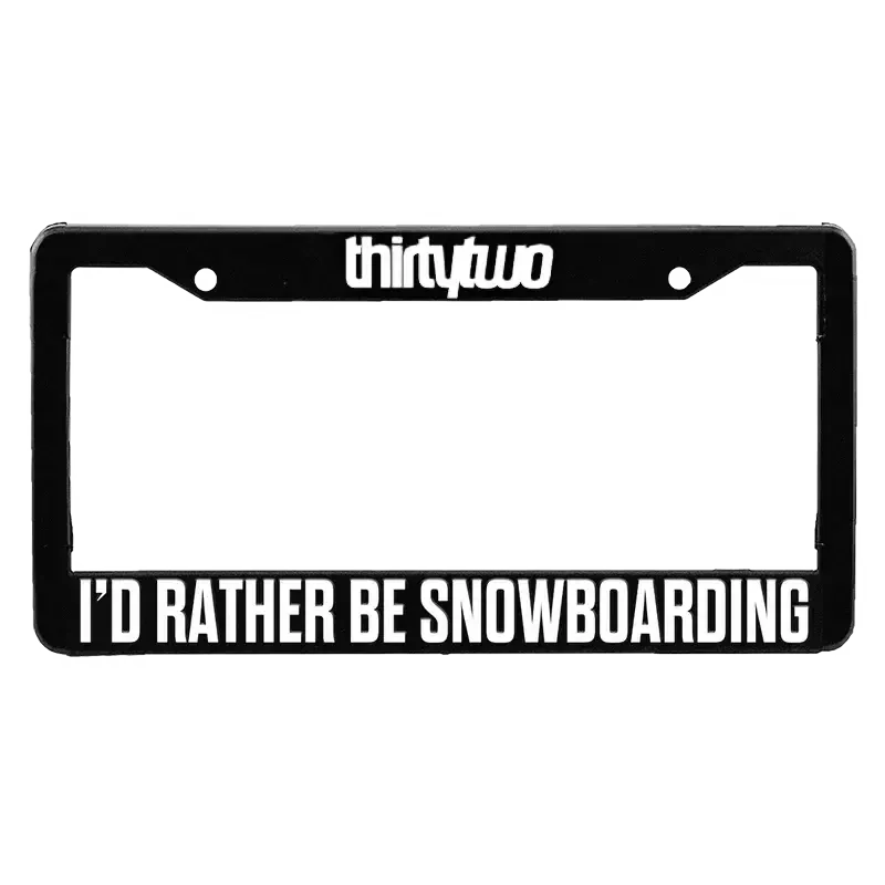 32 LICENSE PLATE FRAME