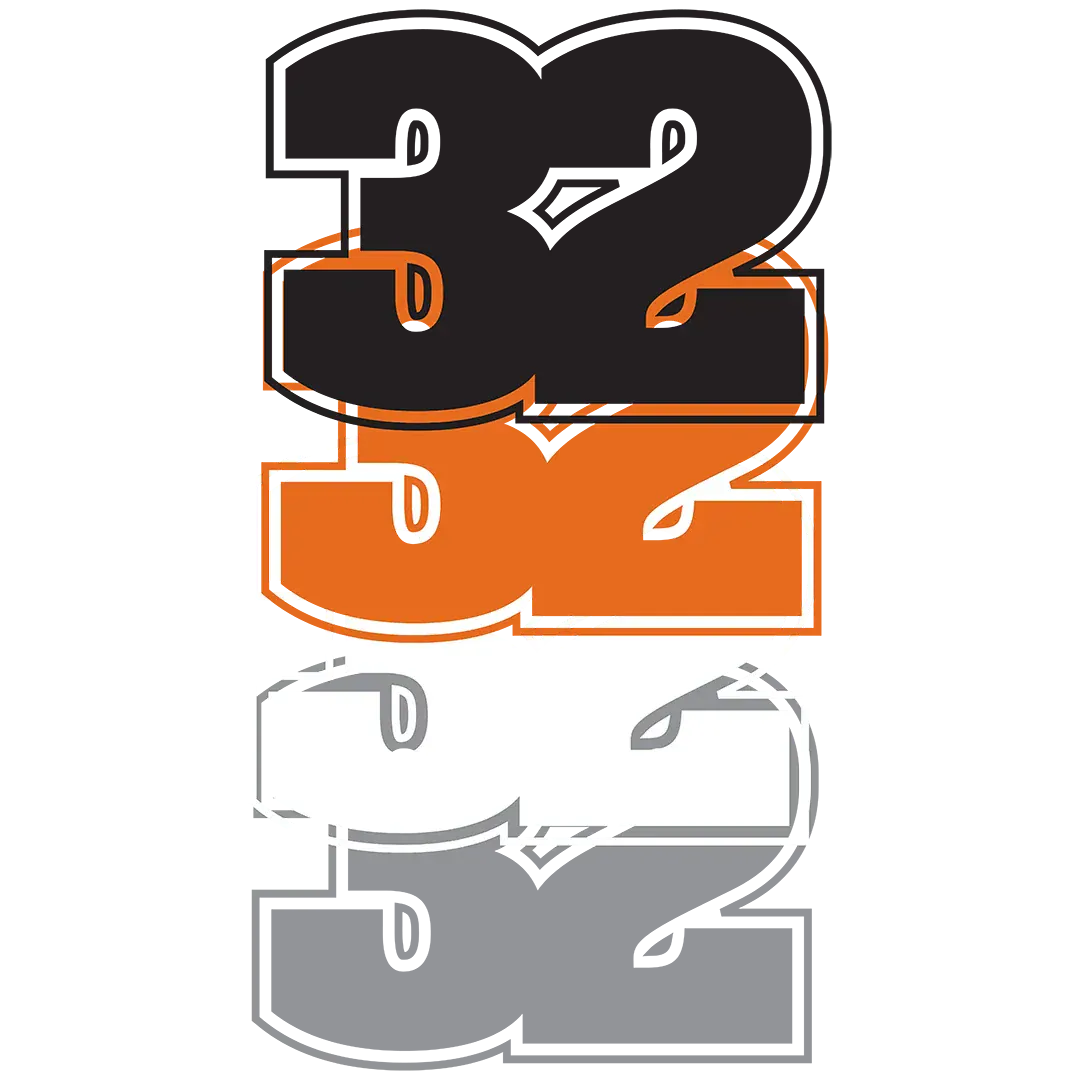32 DALE - DIE CUT STICKERS ASSORTED Decal/Sticker ThirtyTwo ASSORTED / ONE SIZE Rider Driven Snowboarding Snow Premium PON.DAS.NC.OS 7630949196736