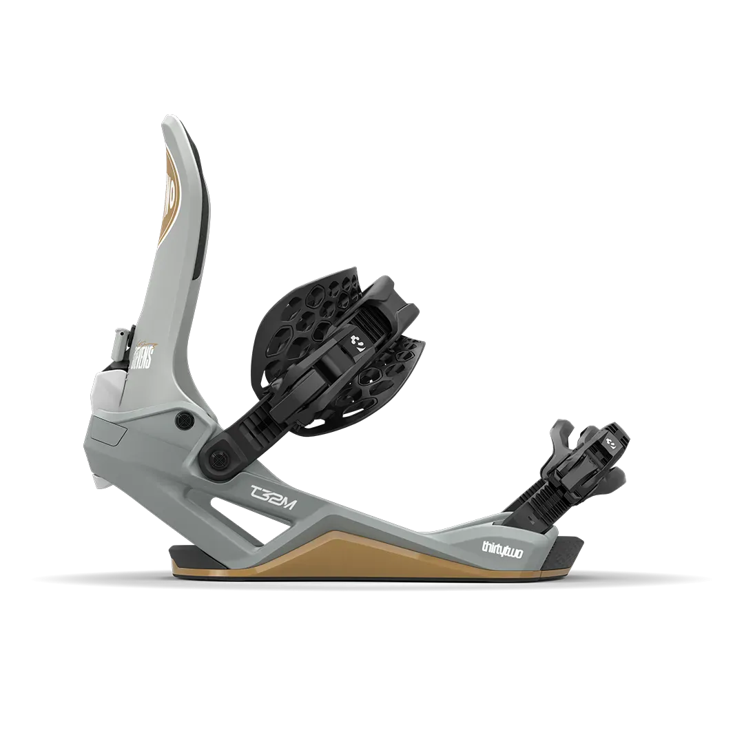 T32M Fase® X Scott Stevens Snowboard Binding Bindings ThirtyTwo Rider Driven Snowboarding Snow Premium