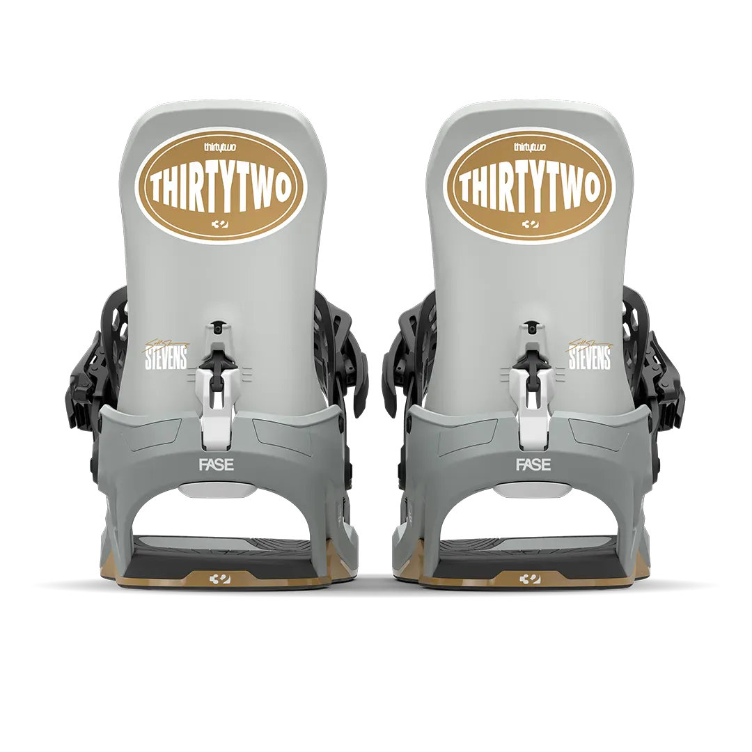 T32M Fase® X Scott Stevens Snowboard Binding Bindings ThirtyTwo Rider Driven Snowboarding Snow Premium