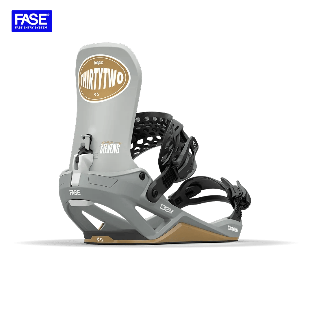 T32M Fase® X Scott Stevens Snowboard Binding Bindings ThirtyTwo Rider Driven Snowboarding Snow Premium