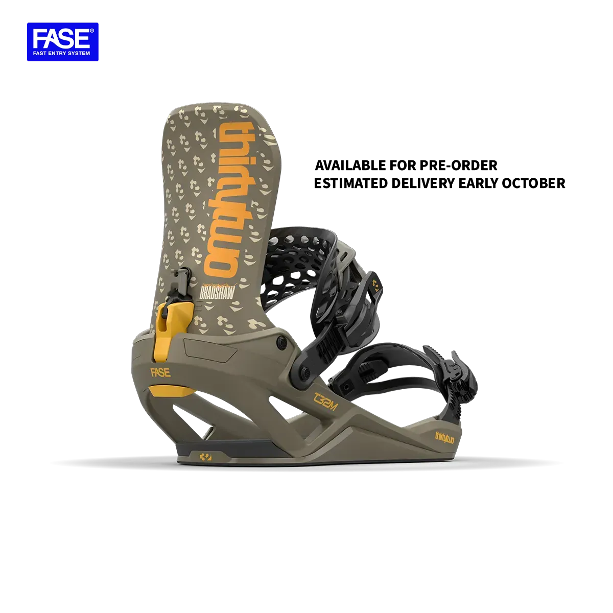T32M Fase® X Chris Bradshaw Snowboard Binding
