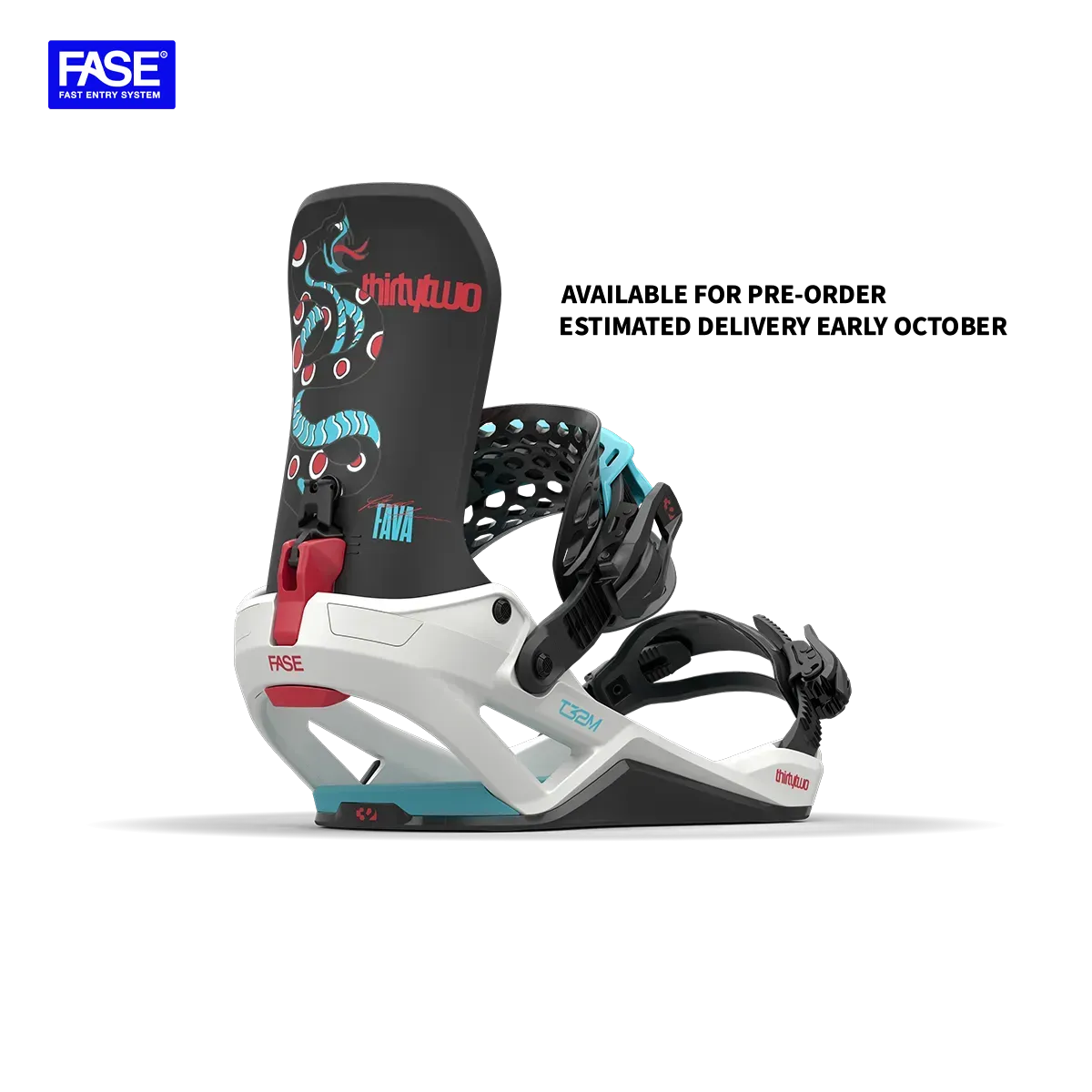 T32M Fase® X Pat Fava Snowboard Binding