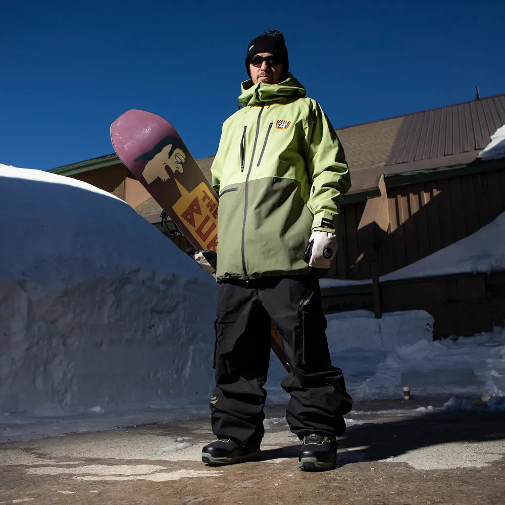 TM Recycled Patch X Grenier Jacket Non-Insulated Jacket ThirtyTwo Rider Driven Snowboarding Snow Premium