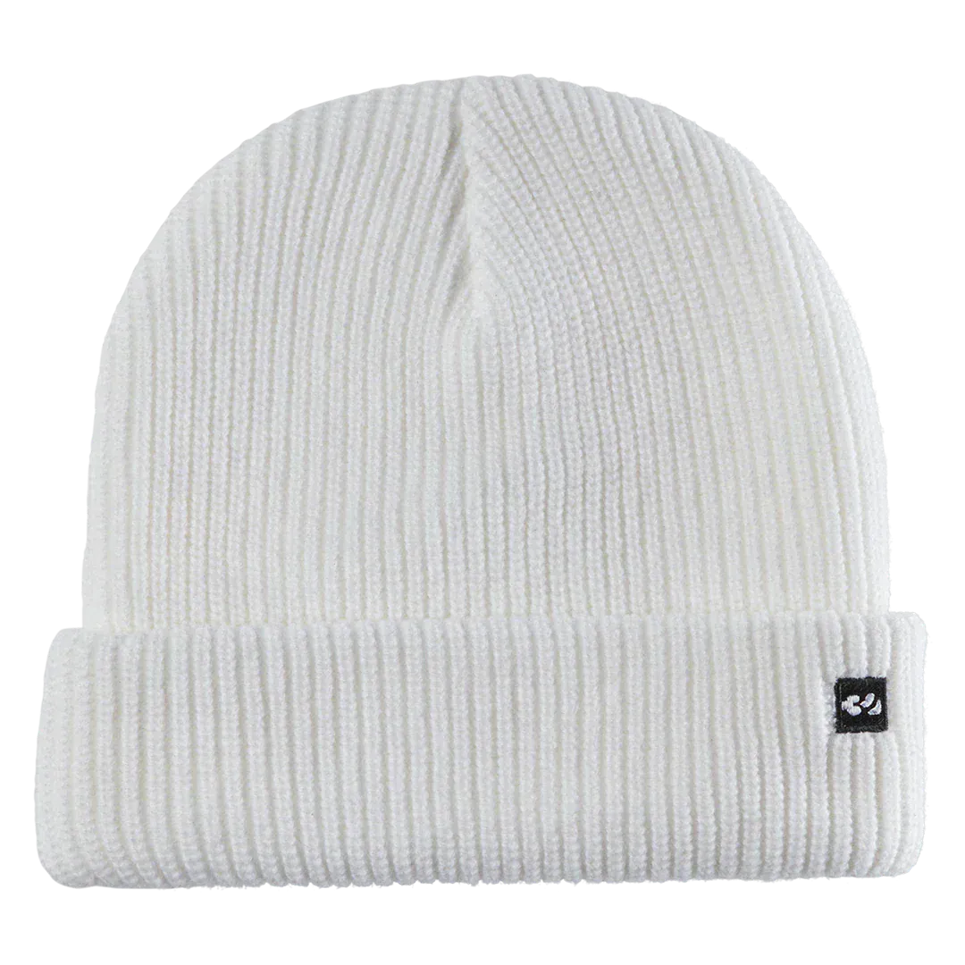Basixx Beanie Beanie ThirtyTwo WHITE / ONE SIZE Rider Driven Snowboarding Snow Premium T.26.BEM.BXB.WH.OS.1 7630949137555