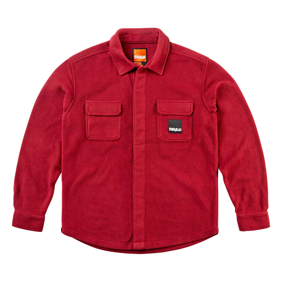 Rest Stop X Hansen Shirt Novelty Fleece ThirtyTwo Rider Driven Snowboarding Snow Premium