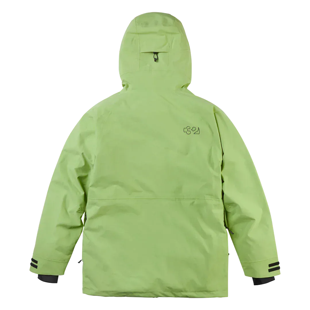 TM Recycled Patch X Grenier Jacket Non-Insulated Jacket ThirtyTwo Rider Driven Snowboarding Snow Premium