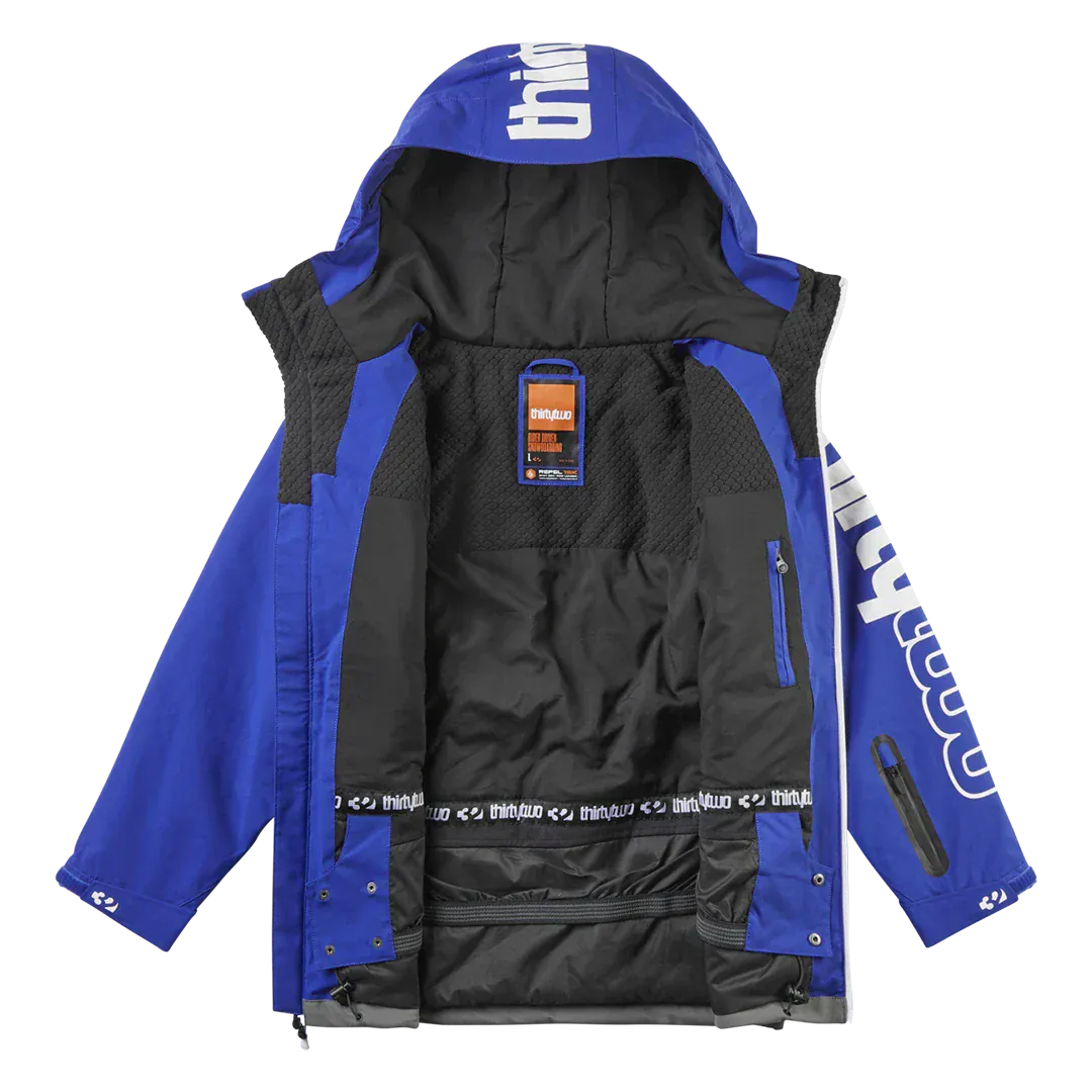 Youth Grasser Insulated Jacket Non-Insulated Jacket ThirtyTwo Rider Driven Snowboarding Snow Premium