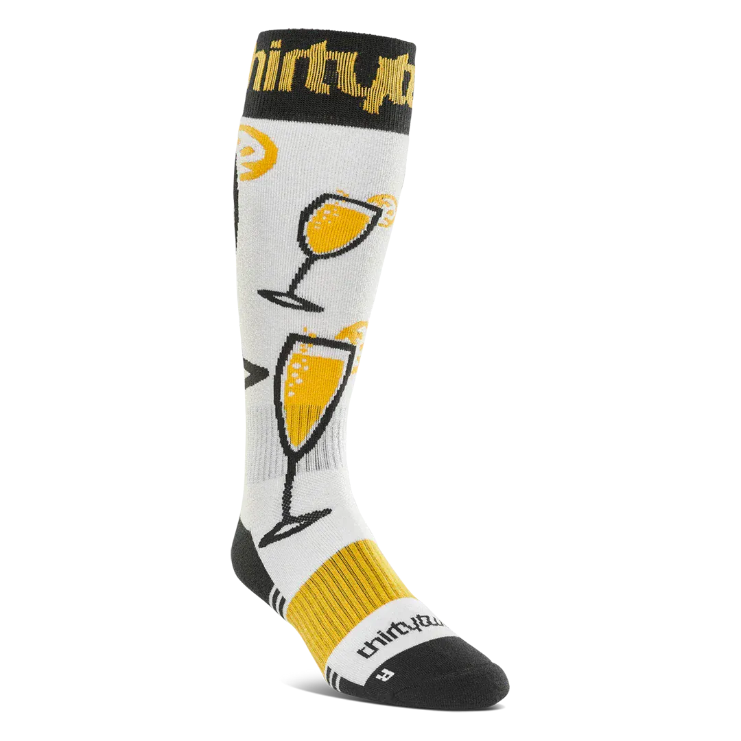 Men's Double Sock Specialty Sock ThirtyTwo Rider Driven Snowboarding Snow Premium