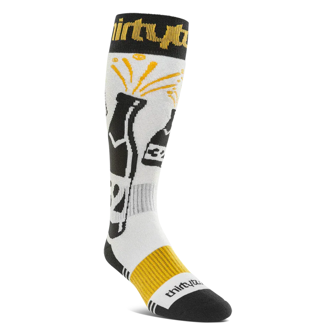 Men's Double Sock Specialty Sock ThirtyTwo Rider Driven Snowboarding Snow Premium