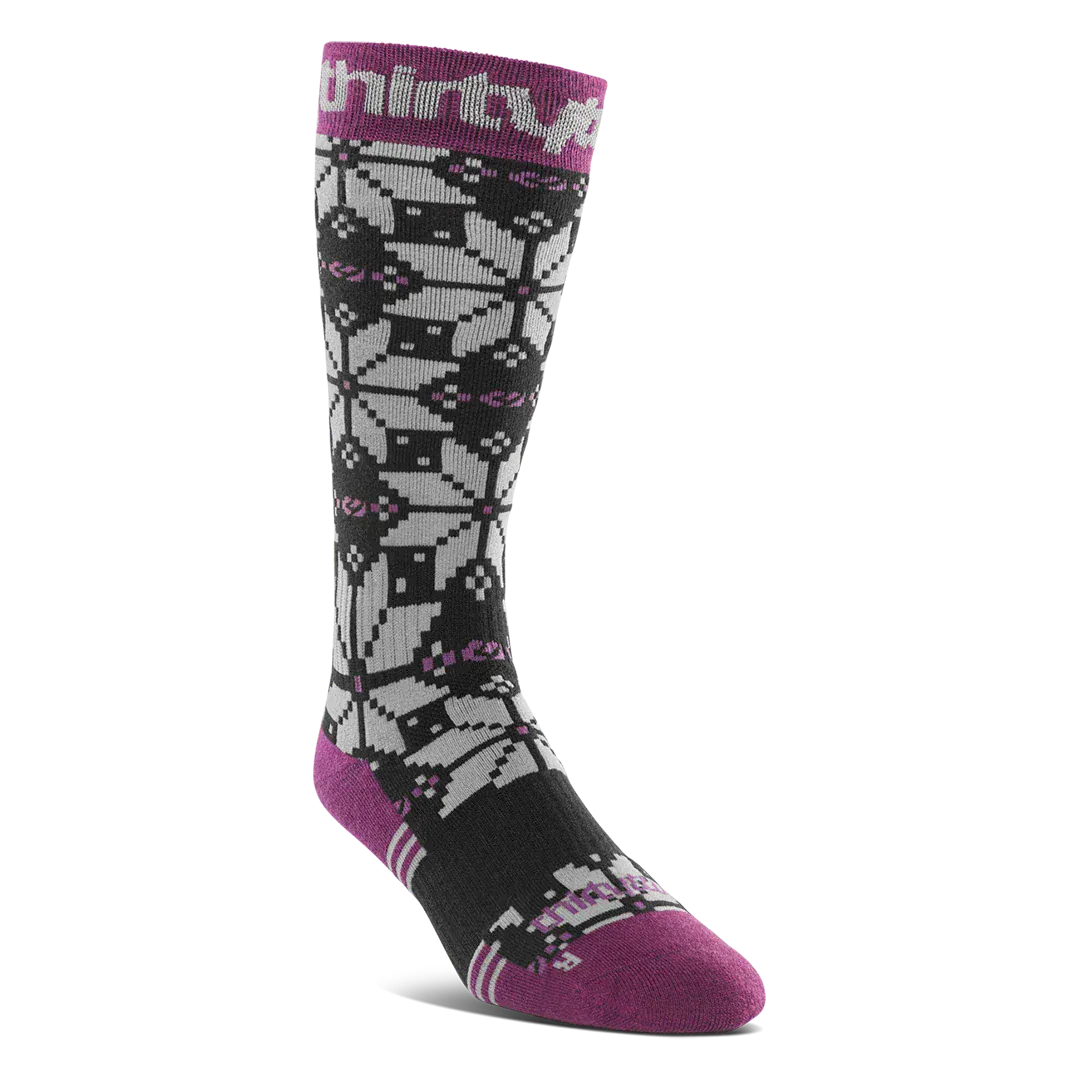 Women's Double Sock Specialty Sock ThirtyTwo Rider Driven Snowboarding Snow Premium