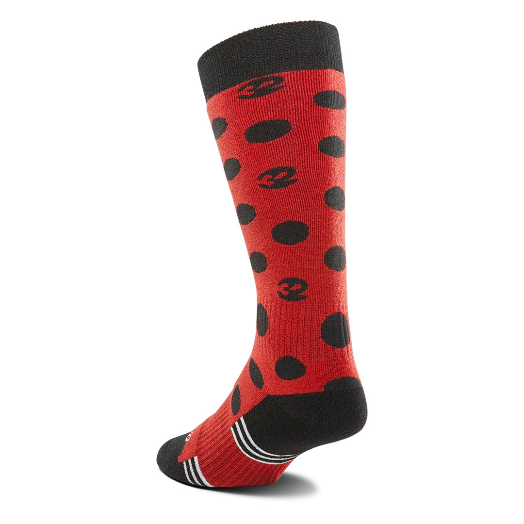 Women's Merino Sock Specialty Sock ThirtyTwo Rider Driven Snowboarding Snow Premium
