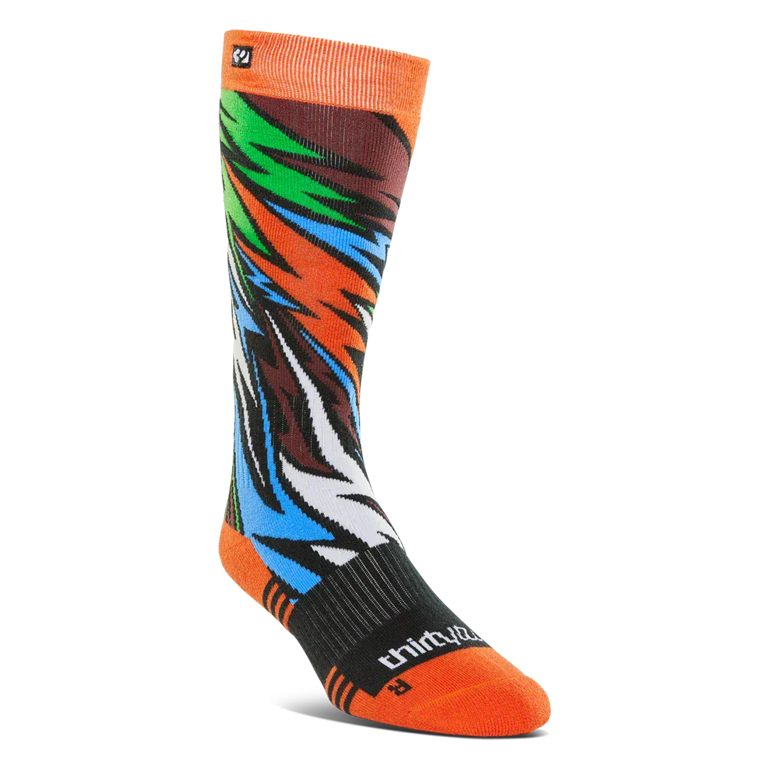 Youth Double Sock Specialty Sock ThirtyTwo ORANGE / ONE SIZE Rider Driven Snowboarding Snow Premium T.26.OZY.YDS.OG.OS.1 7630949142344