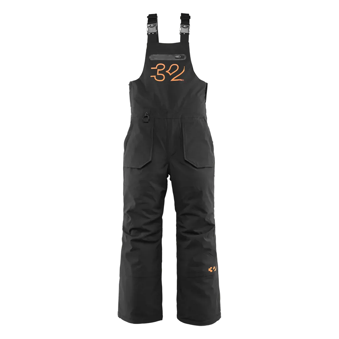 Youth Basement Bib Non-Insulated Pants ThirtyTwo Rider Driven Snowboarding Snow Premium