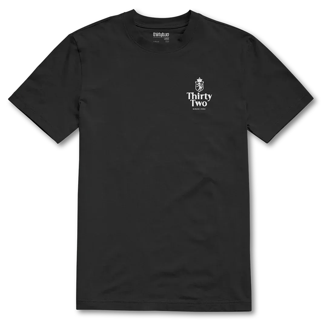 32 Art Tee S/S Basic T-Shirt ThirtyTwo Rider Driven Snowboarding Snow Premium