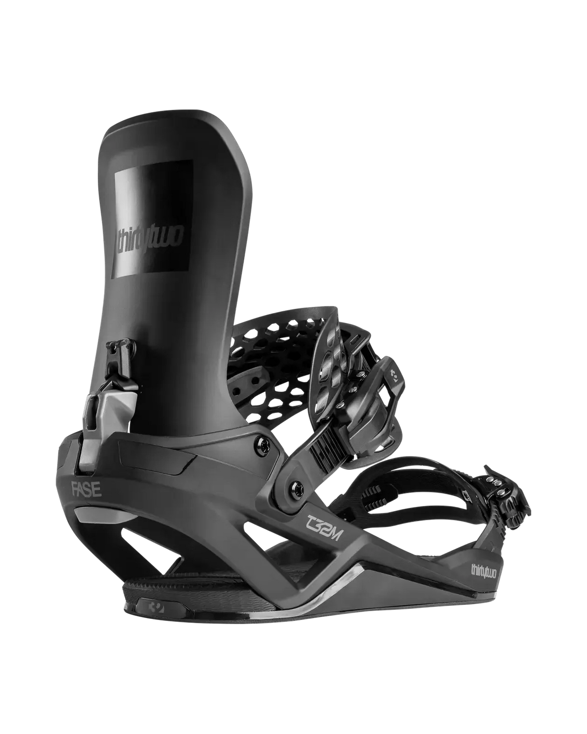 T32M FASE Bindings Thirtytwo Black / S Rider Driven Snowboarding Snow Premium T.27.BNU.TEA.BK.2S.1 7630680864826