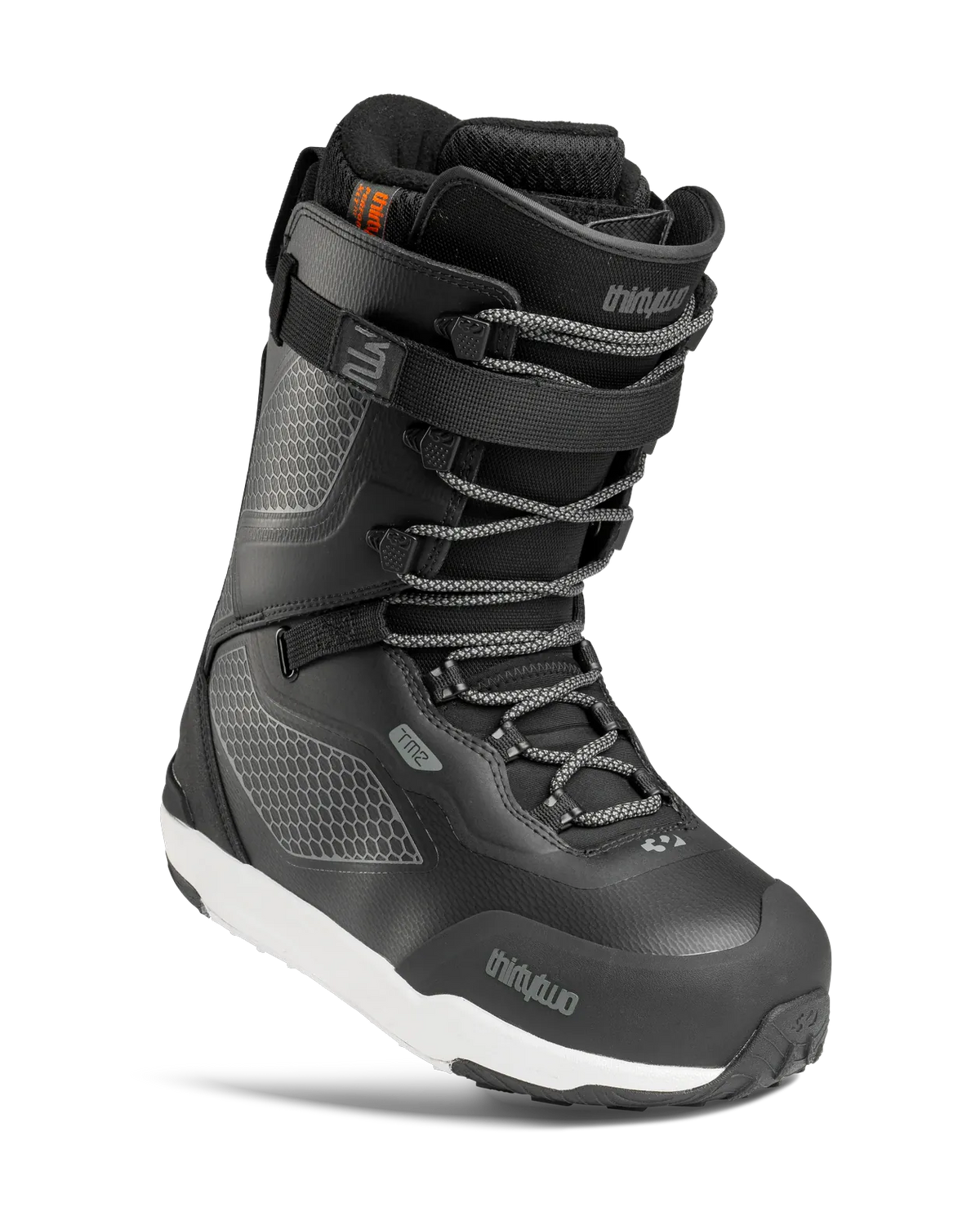 Tm-2 Xlt Boots Thirtytwo Black / Dark Grey / 7 Rider Driven Snowboarding Snow Premium T.27.BTM.TMX.560.070.1 7630680896643