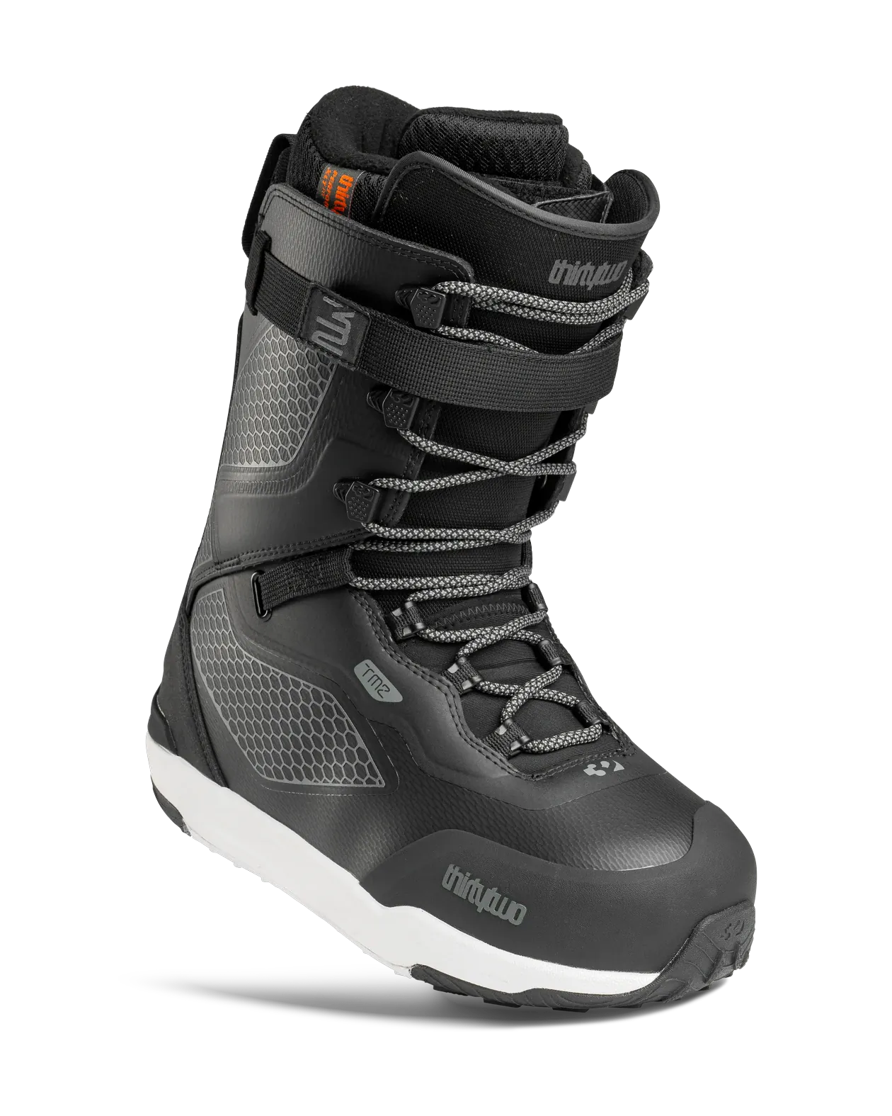 Tm-2 Xlt Boots Thirtytwo Black / Dark Grey / 7 Rider Driven Snowboarding Snow Premium T.27.BTM.TMX.560.070.1 7630680896643
