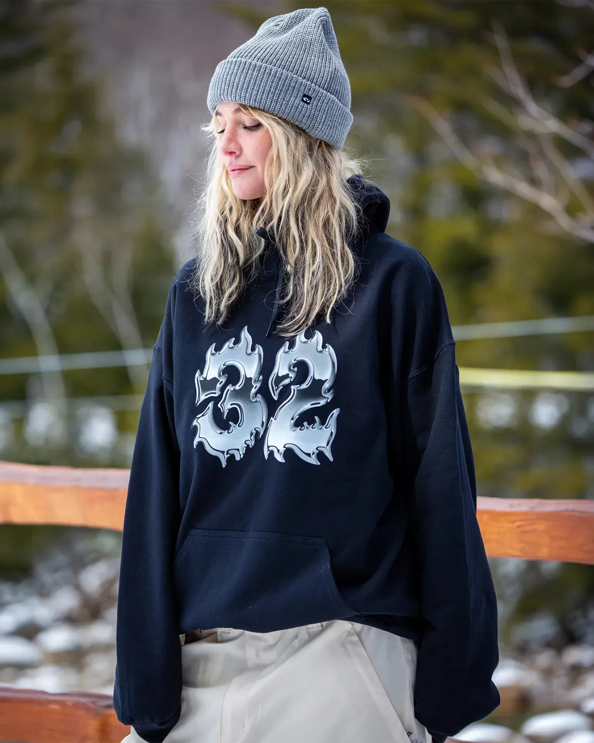 CHROME HOODIE Apparel Lifestyle Thirtytwo BLACK / XL Rider Driven Snowboarding Snow Premium T.27.FEM.CHD.001.5XL.1 7630961808075