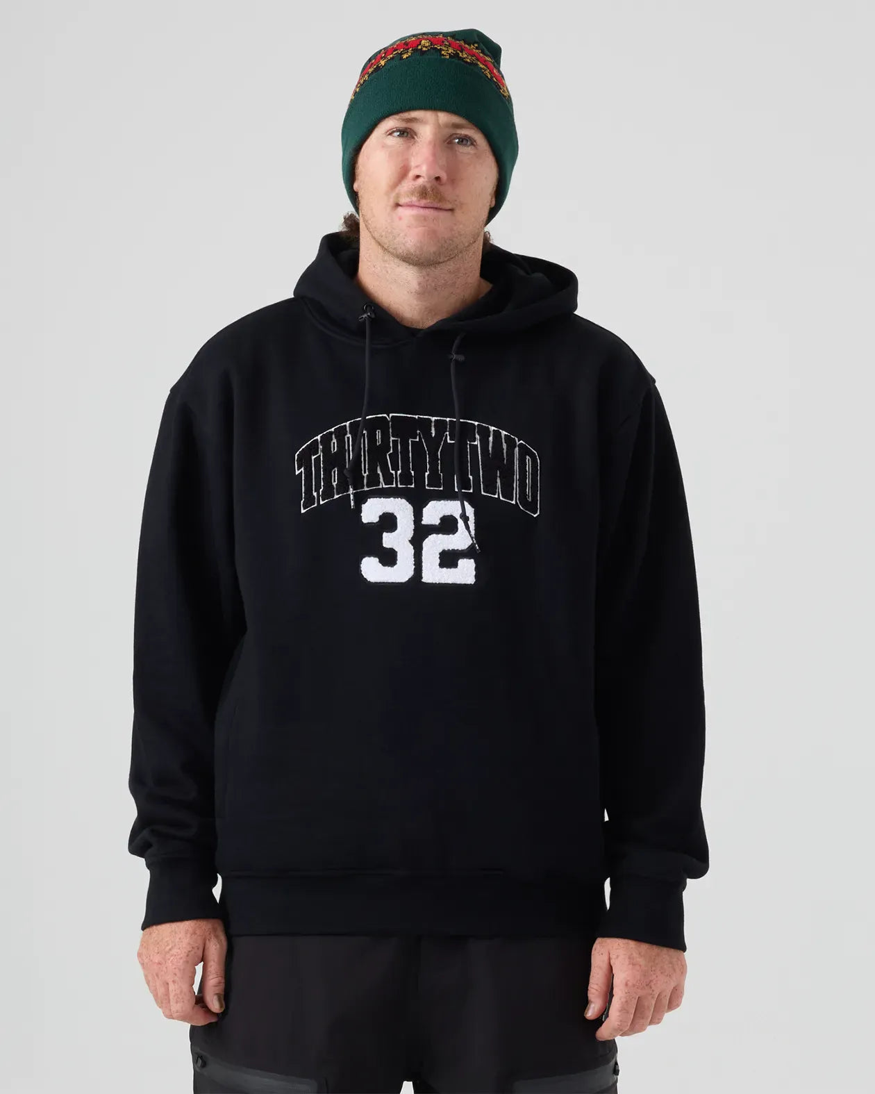 32 TECH HOODIE Apparel Technical Thirtytwo BLACK / S Rider Driven Snowboarding Snow Premium T.27.FEM.THH.001.2S.1 7630961807245