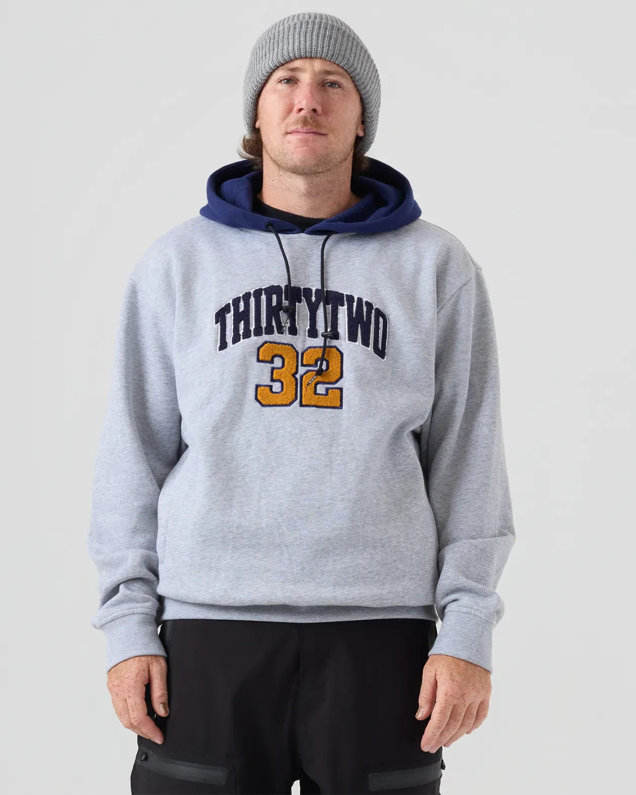 32 TECH HOODIE Apparel Technical Thirtytwo GREY/HEATHER / S Rider Driven Snowboarding Snow Premium T.27.FEM.THH.043.2S.1 7630961807290