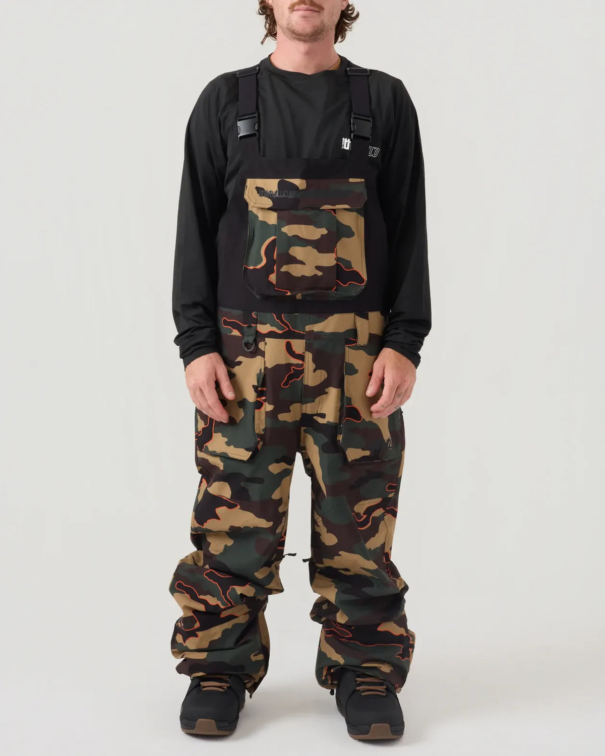 Basement Bib Outerwear Thirtytwo Rider Driven Snowboarding Snow Premium