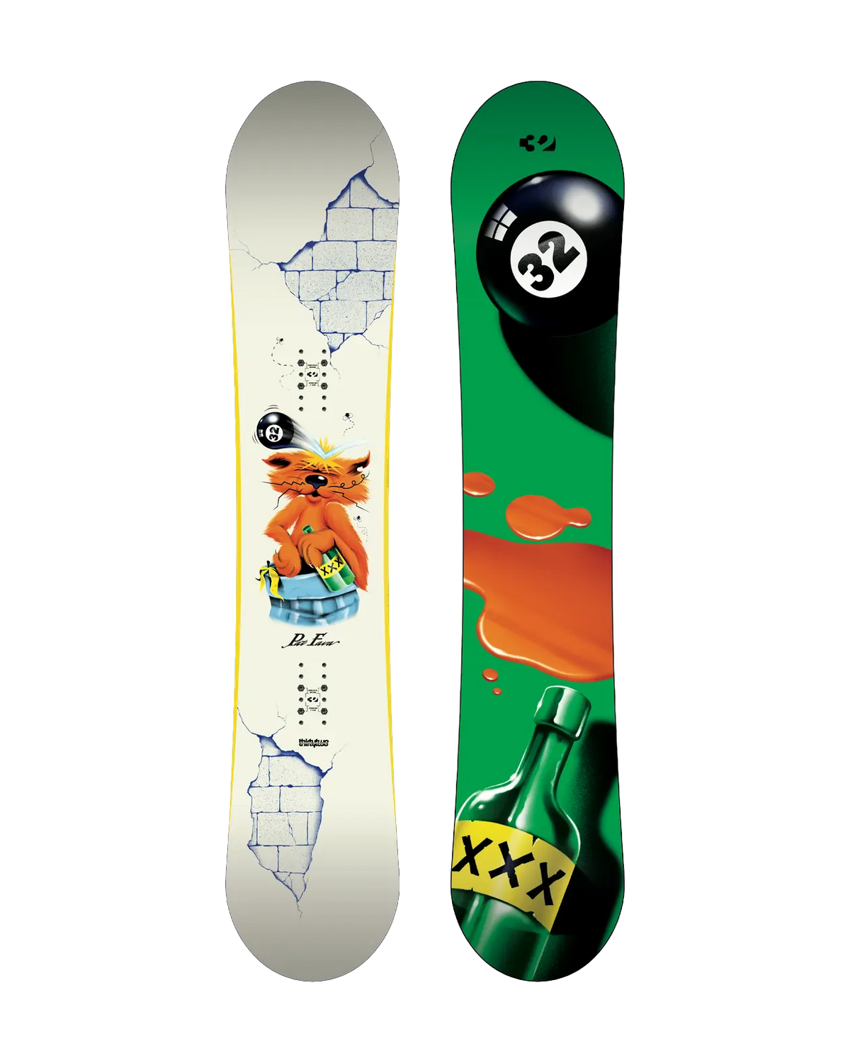 XXX Fava Pro Snowboards Thirtytwo 152 Rider Driven Snowboarding Snow Premium T.27.SNM.PAT.000.152.1 7630680890481